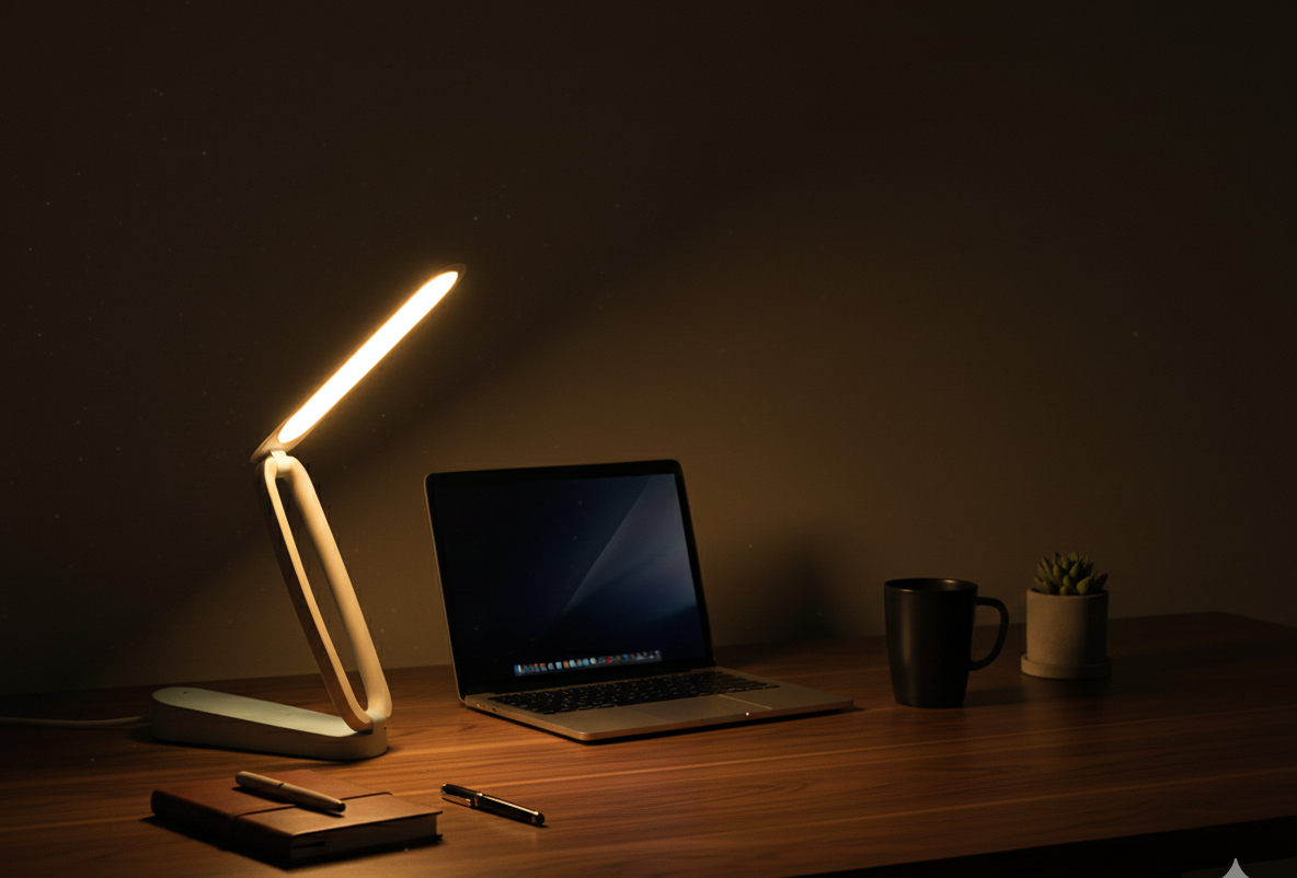 Usb charging touch Dormitory foldableing lamp